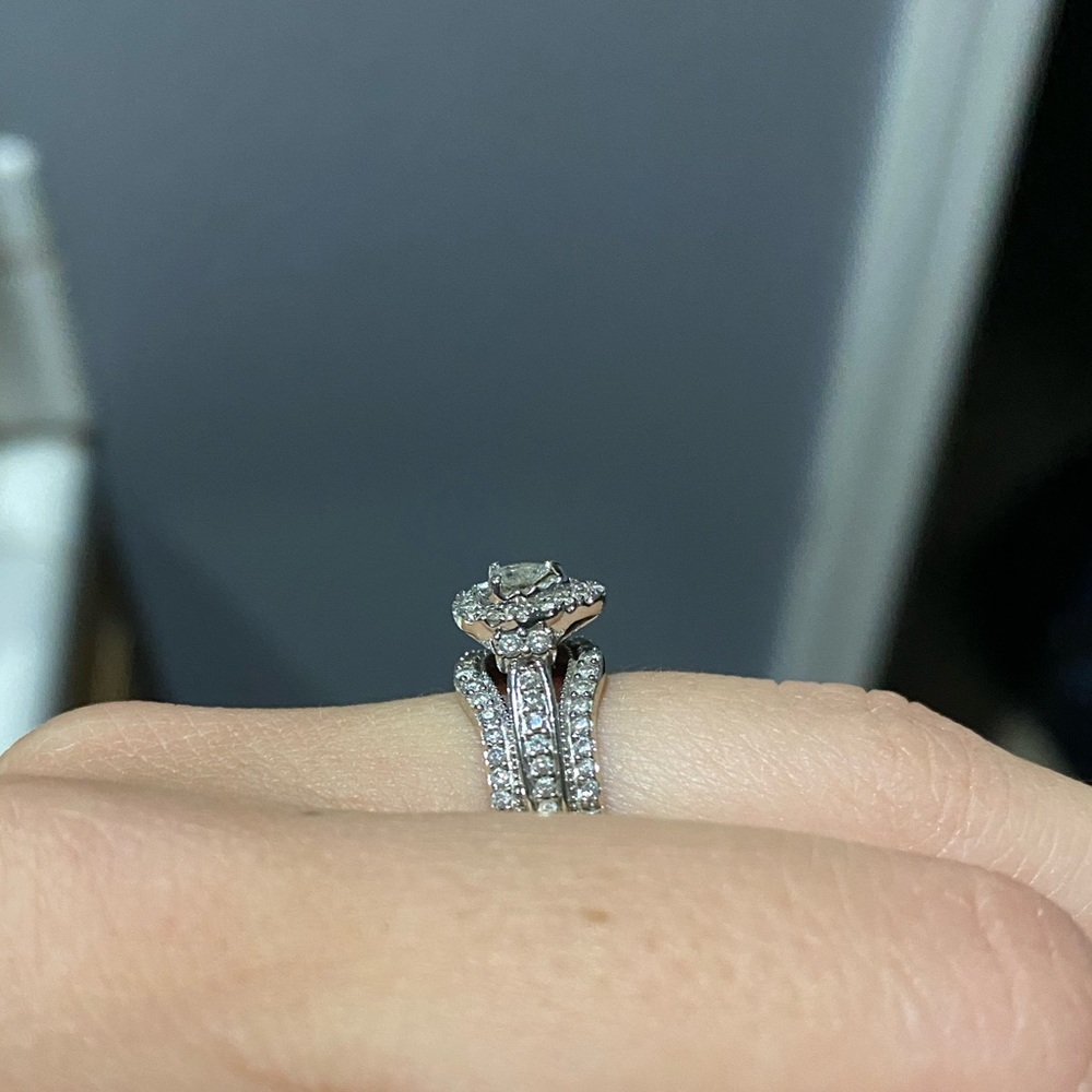 Wedding Ring with Band
